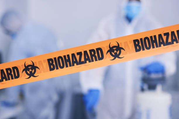 Professional Blood Cleanup technician working in Woodlake, CA